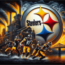 Load image into Gallery viewer, Pittsburgh Steelers 40*40CM (canvas) Full Round Drill Diamond Painting
