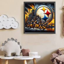 Load image into Gallery viewer, Pittsburgh Steelers 40*40CM (canvas) Full Round Drill Diamond Painting
