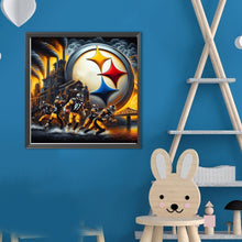 Load image into Gallery viewer, Pittsburgh Steelers 40*40CM (canvas) Full Round Drill Diamond Painting
