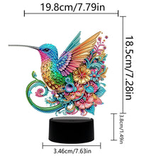 Load image into Gallery viewer, Acrylic Hummingbird Decorative DIY 5D Diamond Lamp for Art Crafts (CN230)
