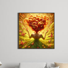 Load image into Gallery viewer, Butterfly Girl 30*30CM (canvas) Full Square Drill Diamond Painting
