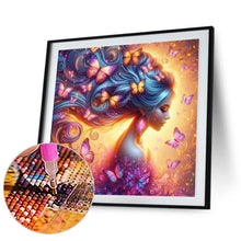 Load image into Gallery viewer, Butterfly Girl 30*30CM (canvas) Full Square Drill Diamond Painting
