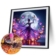 Load image into Gallery viewer, Butterfly Girl 30*30CM (canvas) Full Square Drill Diamond Painting
