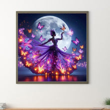 Load image into Gallery viewer, Butterfly Girl 30*30CM (canvas) Full Square Drill Diamond Painting
