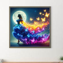 Load image into Gallery viewer, Butterfly Girl 30*30CM (canvas) Full Square Drill Diamond Painting
