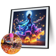 Load image into Gallery viewer, Butterfly Girl 30*30CM (canvas) Full Square Drill Diamond Painting
