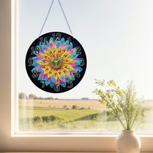 Load image into Gallery viewer, Special Shape Flower DIY Diamond Painting Hanging Clock for Home Decoration
