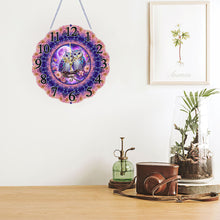 Load image into Gallery viewer, Special Shape Owl DIY Diamond Painting Hanging Clock for Home Decoration
