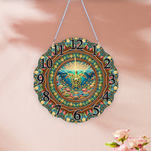 Load image into Gallery viewer, Special Shape Sea Turtle DIY Diamond Painting Hanging Clock for Home Decor
