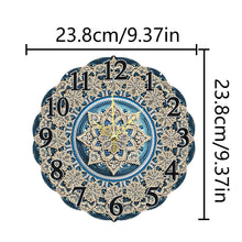 Load image into Gallery viewer, Special Shape Snowflake DIY Diamond Painting Hanging Clock for Home Decor
