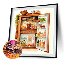 Load image into Gallery viewer, Warm Cabinet 40*40CM (canvas) Full Round Drill Diamond Painting
