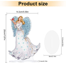 Load image into Gallery viewer, Elegant Angel Lady 5D DIY Diamond Art Tabletop Decorations Bedroom Table Decor
