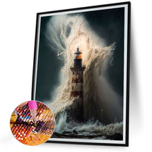 Load image into Gallery viewer, Lighthouse 30*40CM (canvas) Full Round Drill Diamond Painting
