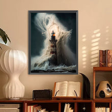 Load image into Gallery viewer, Lighthouse 30*40CM (canvas) Full Round Drill Diamond Painting
