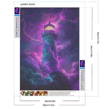 Load image into Gallery viewer, Lighthouse 30*40CM (canvas) Full Round Drill Diamond Painting
