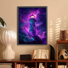 Load image into Gallery viewer, Lighthouse 30*40CM (canvas) Full Round Drill Diamond Painting
