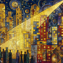 Load image into Gallery viewer, City Under Lights 40*40CM (canvas) Full Round Drill Diamond Painting
