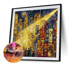 Load image into Gallery viewer, City Under Lights 40*40CM (canvas) Full Round Drill Diamond Painting
