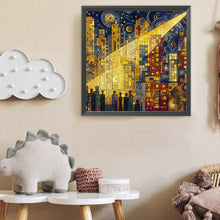 Load image into Gallery viewer, City Under Lights 40*40CM (canvas) Full Round Drill Diamond Painting
