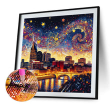 Load image into Gallery viewer, Music City 40*40CM (canvas) Full Round Drill Diamond Painting
