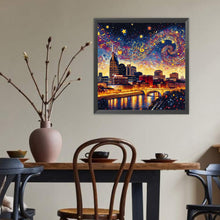 Load image into Gallery viewer, Music City 40*40CM (canvas) Full Round Drill Diamond Painting
