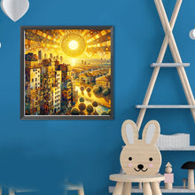 Load image into Gallery viewer, Sunshine City 40*40CM (canvas) Full Round Drill Diamond Painting
