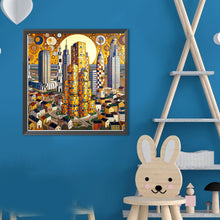 Load image into Gallery viewer, High-Rise Buildings 40*40CM (canvas) Full Round Drill Diamond Painting
