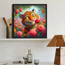 Load image into Gallery viewer, Animals And Flowers 40*40CM (canvas) Full Round Drill Diamond Painting
