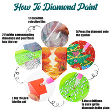 Load image into Gallery viewer, 6Pcs Wooden Forest Diamond Painting Coasters with Holder for Adults Beginners
