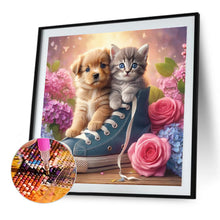 Load image into Gallery viewer, Canvas Shoes For Cats And Dogs 40*40CM (canvas) Full Round Drill Diamond Painting
