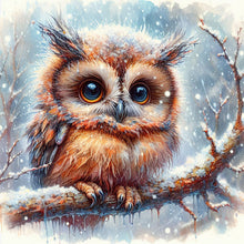 Load image into Gallery viewer, Small Animals In The Snow 30*30CM (canvas) Full Square Drill Diamond Painting
