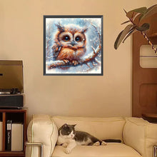 Load image into Gallery viewer, Small Animals In The Snow 30*30CM (canvas) Full Square Drill Diamond Painting
