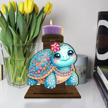 Load image into Gallery viewer, Sea Turtle Diamond Painting Desktop Candle Holder Gifts for Family Friends
