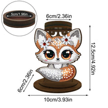 Load image into Gallery viewer, Squirrel Diamond Painting Desktop Candle Holder Gifts for Family Friends
