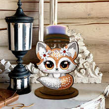 Load image into Gallery viewer, Squirrel Diamond Painting Desktop Candle Holder Gifts for Family Friends
