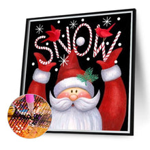 Load image into Gallery viewer, Santa Claus Snow 40*40CM (canvas) Full Round Drill Diamond Painting
