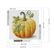 Load image into Gallery viewer, Green Leaf Pumpkin 40*40CM (canvas) Full Round Drill Diamond Painting
