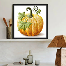 Load image into Gallery viewer, Green Leaf Pumpkin 40*40CM (canvas) Full Round Drill Diamond Painting
