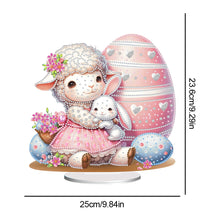 Load image into Gallery viewer, Acrylic Special Shape Easter Sheep 5D DIY Diamond Painting Desktop Ornaments
