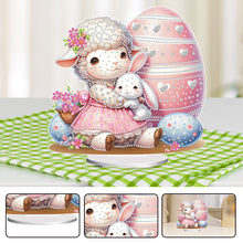 Load image into Gallery viewer, Acrylic Special Shape Easter Sheep 5D DIY Diamond Painting Desktop Ornaments
