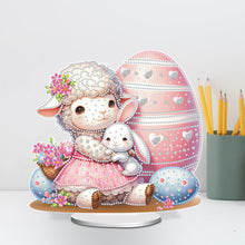 Load image into Gallery viewer, Acrylic Special Shape Easter Sheep 5D DIY Diamond Painting Desktop Ornaments
