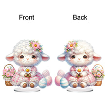 Load image into Gallery viewer, Acrylic Special Shape Easter Sheep 5D DIY Diamond Painting Desktop Ornaments
