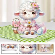 Load image into Gallery viewer, Acrylic Special Shape Easter Sheep 5D DIY Diamond Painting Desktop Ornaments
