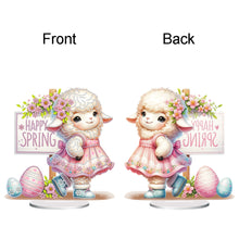 Load image into Gallery viewer, Acrylic Special Shape Easter Sheep 5D DIY Diamond Painting Desktop Ornaments
