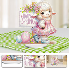 Load image into Gallery viewer, Acrylic Special Shape Easter Sheep 5D DIY Diamond Painting Desktop Ornaments
