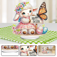 Load image into Gallery viewer, Acrylic Special Shape Easter Sheep 5D DIY Diamond Painting Desktop Ornaments
