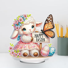 Load image into Gallery viewer, Acrylic Special Shape Easter Sheep 5D DIY Diamond Painting Desktop Ornaments
