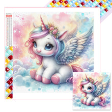 Load image into Gallery viewer, Unicorn 30*30CM (canvas) Full Square Drill Diamond Painting
