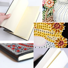 Load image into Gallery viewer, Special Shaped Sunflower Gnome Diamond Painting Journal Notebook for Adults
