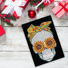 Load image into Gallery viewer, Special Shaped Skull Diamond Painting Journal Notebook for Students Adults
